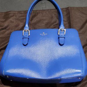 Kate Spade Blue Satchel Bag